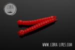 Libra Lures Slight Worm  38mm Cheese , Red 021